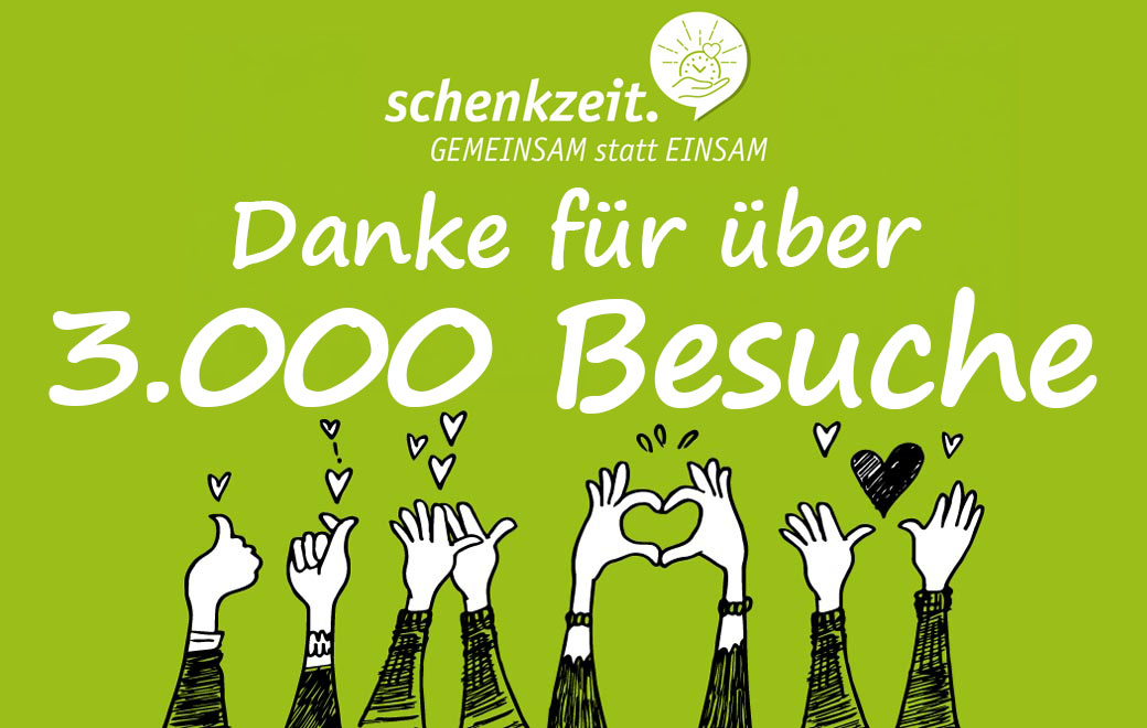Danke für 3000 Besuche