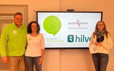 Stadt Baden-Baden kooperiert im hilver-Projekt mit schenkzeit