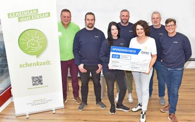 otec spendet an schenkzeit